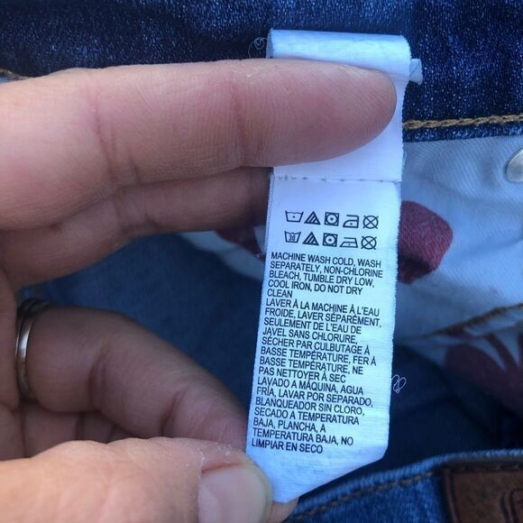 Lucky brand womans jeans Sophia Straight medium wash mid rise 10/30 Y2K regular - Picture 13 of 14